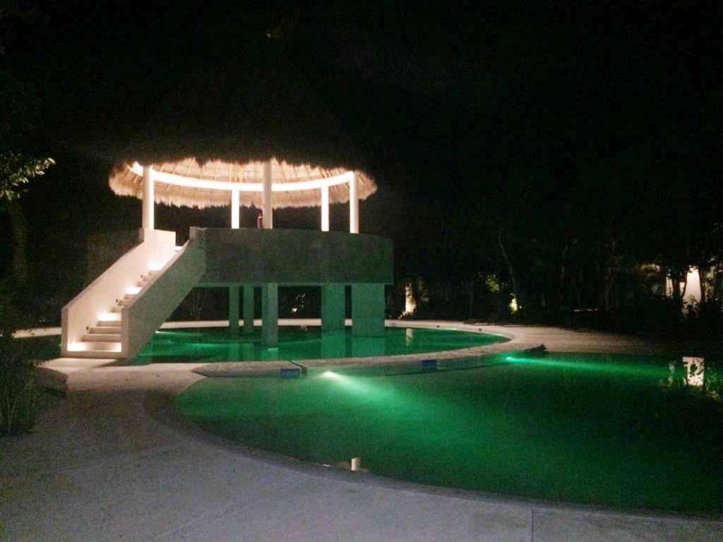 Exclusive House With Private Pool And Jacuzzi Villa Puerto Morelos Bagian luar foto